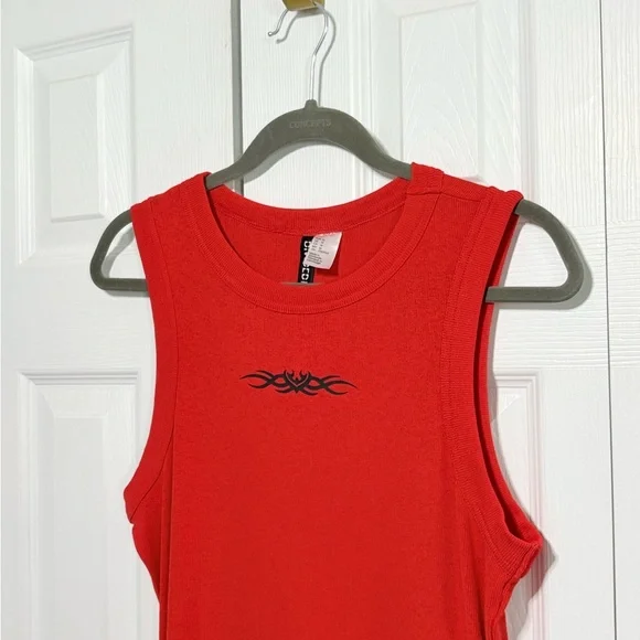 Red Mini Dress - Picture 2 of 4